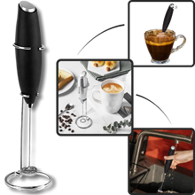 Carica l'immagine nel visualizzatore di Gallery, Montalatte elettrico portatile con supporto - Ozerty