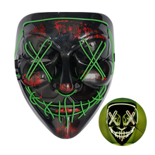 Carica l'immagine nel visualizzatore di Gallery, Maschera LED al neon