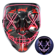 Carica l'immagine nel visualizzatore di Gallery, Maschera LED al neon