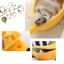 Load image into Gallery viewer, Letto per animali a forma di banana - Ozerty
