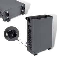 Load image into Gallery viewer, Cestino da bucato portatile con ruote - Ozerty