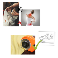 Load image into Gallery viewer, Taglierina a rullo per tessuti con cinque lame da 45 mm