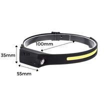 Load image into Gallery viewer, Lampada frontale a led ricaricabile - Ozerty