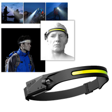 Load image into Gallery viewer, Lampada frontale a led ricaricabile - Ozerty