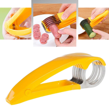 Load image into Gallery viewer, Affettatrice di banane in acciaio inossidabile - Ozerty