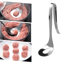 Load image into Gallery viewer, Cucchiaio da polpetta in acciaio inossidabile - Ozerty