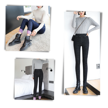 Load image into Gallery viewer, Jeggings termici in pile da donna - Ozerty