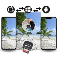 Load image into Gallery viewer, Adattatore universale per schede SD - Ozerty