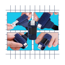 Load image into Gallery viewer, Raddrizzatore per dita dei piedi regolabile e discreto - Ozerty