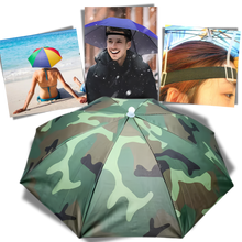 Load image into Gallery viewer, Cappello regolabile con ombrello senza mani - Ozerty