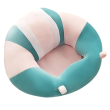 Load image into Gallery viewer, Cuscino igienico regolabile per seggiolino per bambini -Strisce blu rosa - Ozerty