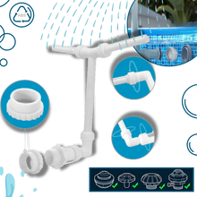 Load image into Gallery viewer, Fontana a cascata regolabile per piscina - Ozerty