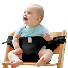 Load image into Gallery viewer, Seggiolone portatile regolabile -Nero - Ozerty