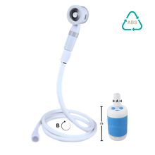 Load image into Gallery viewer, Doccia portatile regolabile per esterni - Ozerty