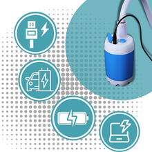 Load image into Gallery viewer, Doccia portatile regolabile per esterni - Ozerty