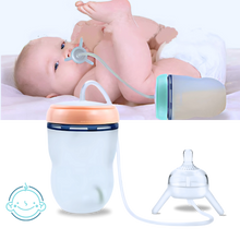 Load image into Gallery viewer, Biberon per autoalimentazione con valvola anticolica - Ozerty