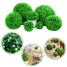 Carica l'immagine nel visualizzatore di Gallery, Palline topiarie di erba sintetica - Ozerty