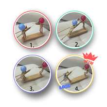 Load image into Gallery viewer, Gioco di scherma con palloncini divertenti di bambù - Ozerty