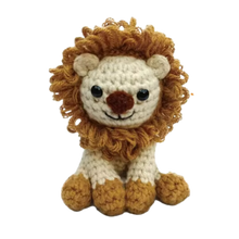 Load image into Gallery viewer, Kit di Animali all'Uncinetto per Principianti -Leone marrone - Ozerty