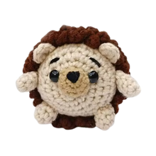 Load image into Gallery viewer, Kit di Animali all'Uncinetto per Principianti -Riccio - Ozerty