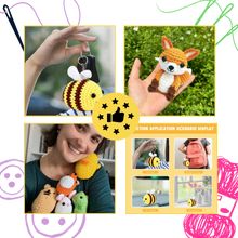 Load image into Gallery viewer, Kit di Animali all'Uncinetto per Principianti - Ozerty