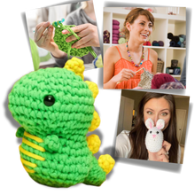 Load image into Gallery viewer, Kit di Animali all'Uncinetto per Principianti - Ozerty