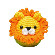 Load image into Gallery viewer, Kit di Animali all'Uncinetto per Principianti -Leone - Ozerty