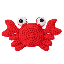 Load image into Gallery viewer, Kit di Animali all'Uncinetto per Principianti -Polpo rosso - Ozerty