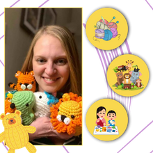 Load image into Gallery viewer, Kit di Animali all'Uncinetto per Principianti - Ozerty