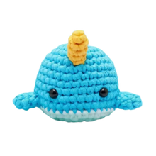 Load image into Gallery viewer, Kit di Animali all'Uncinetto per Principianti -Balena - Ozerty