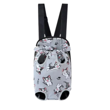 Load image into Gallery viewer, Zaino Trasportatore per Cani e Gatti -Tela con gatti - Ozerty