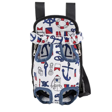 Load image into Gallery viewer, Zaino Trasportatore per Cani e Gatti -Marinaio - Ozerty