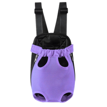 Load image into Gallery viewer, Zaino Trasportatore per Cani e Gatti -Viola - Ozerty