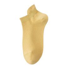 Load image into Gallery viewer, Calzini in cotone traspiranti e morbidi -Giallo latte/EU35-40 - Ozerty