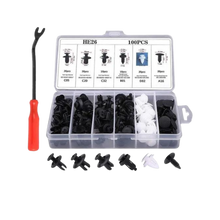 Load image into Gallery viewer, Set di clip per pannello porta auto -Set 100 pezzi con utensile - Ozerty