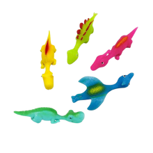 Load image into Gallery viewer, Dinosauro da dito con fionda appiccicosa -5Pz - Ozerty