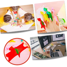 Load image into Gallery viewer, Dinosauro da dito con fionda appiccicosa - Ozerty