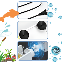 Carica l'immagine nel visualizzatore di Gallery, Pompa Filtro per Acquario Resistente ai Blocchi - Ozerty