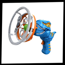 Carica l'immagine nel visualizzatore di Gallery, Macchina per bolle di sapone colorate a forma di dinosauro - Ozerty