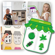 Carica l'immagine nel visualizzatore di Gallery, Magneti educativi colorati - Ozerty