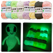 Load image into Gallery viewer, Filato colorato a bagliore morbido - Ozerty