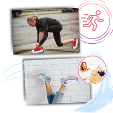 Load image into Gallery viewer, Sneaker in tela antiscivolo comodamente rialzata - Ozerty