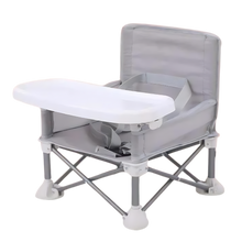 Load image into Gallery viewer, Sedia pieghevole compatta per bambini -Grigio - Ozerty