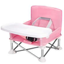 Load image into Gallery viewer, Sedia pieghevole compatta per bambini -Rosa - Ozerty