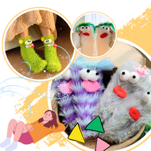 Load image into Gallery viewer, Calzini divertenti in velluto corallo - Ozerty