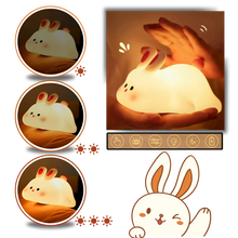 Load image into Gallery viewer, Accogliente e adorabile coniglietto luminoso per la notte - Ozerty