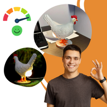 Load image into Gallery viewer, Lampada accogliente a forma di uovo di gallina - Ozerty
