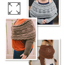 Load image into Gallery viewer, Accogliente Coprispalle Lavorato a Maglia - Ozerty