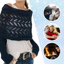 Load image into Gallery viewer, Accogliente Coprispalle Lavorato a Maglia - Ozerty