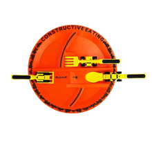 Load image into Gallery viewer, Set di piatti e utensili per un'alimentazione creativa e costruttiva -Set completo - Ozerty